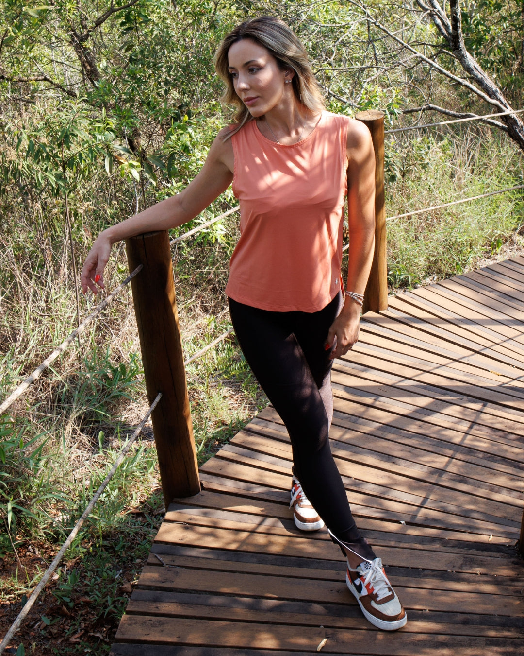 Blusa Luna - Coral