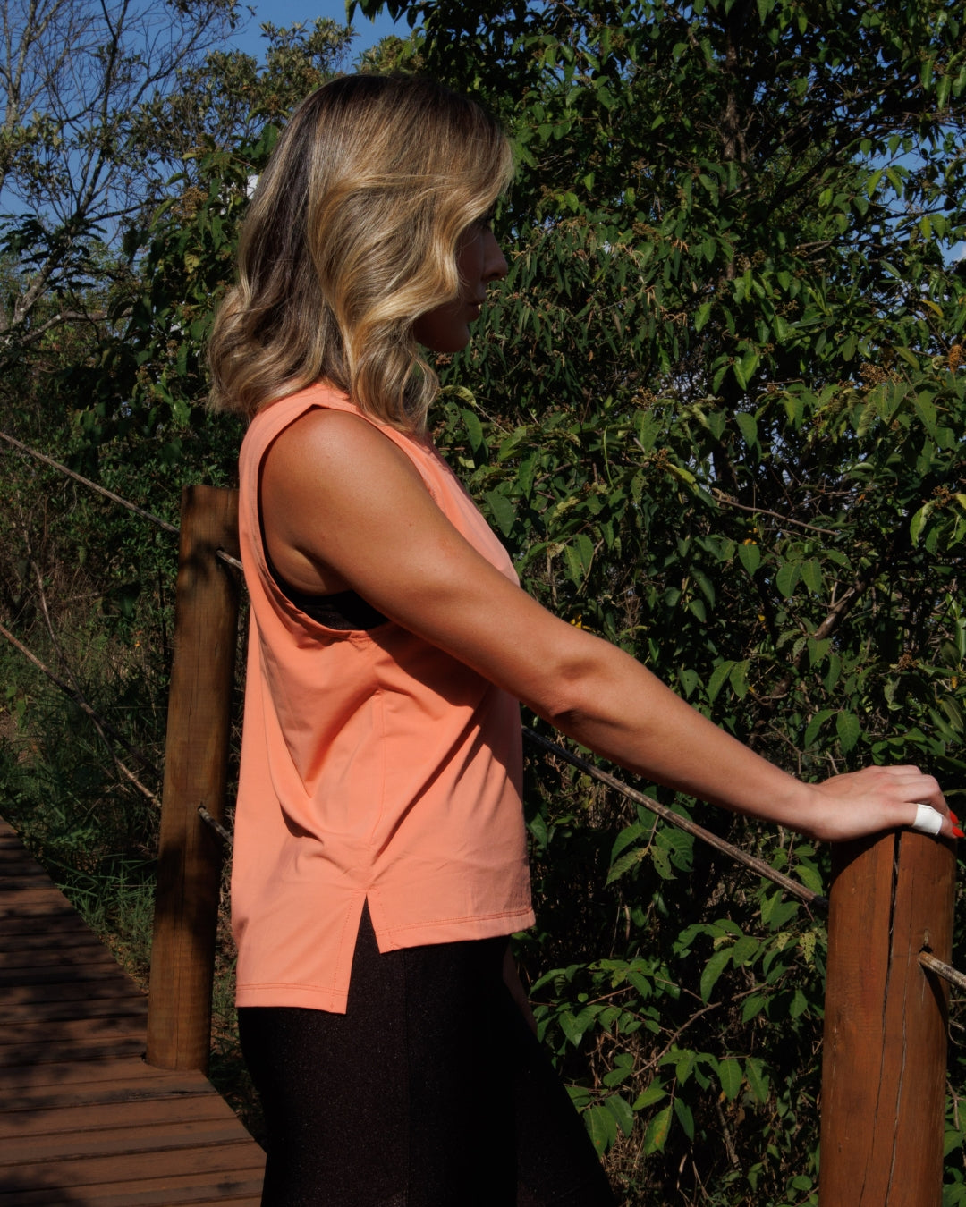 Blusa Luna - Coral