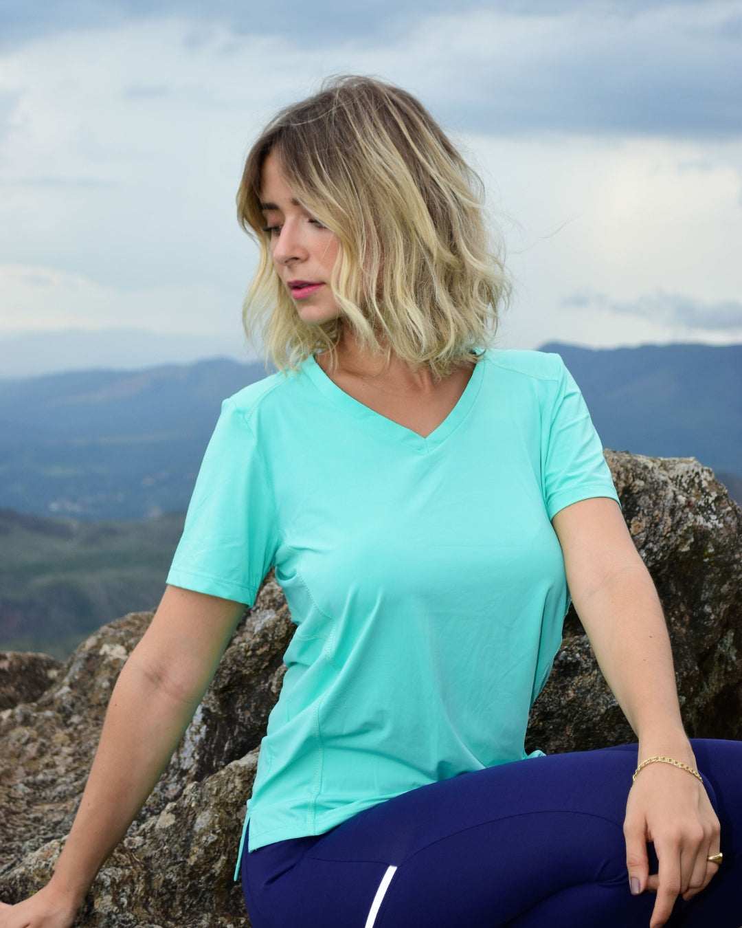 Blusa Nic - Verde Água