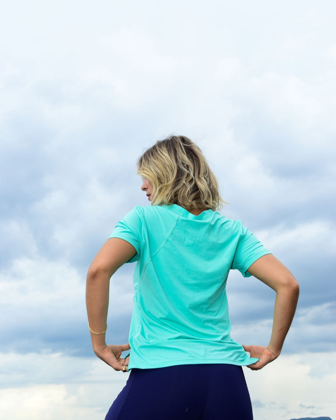 Blusa Nic - Verde Água