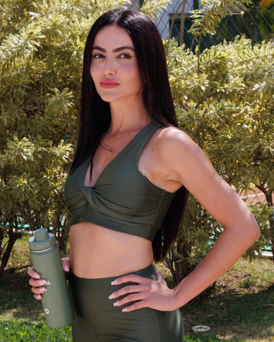 Top Ju - Verde Militar