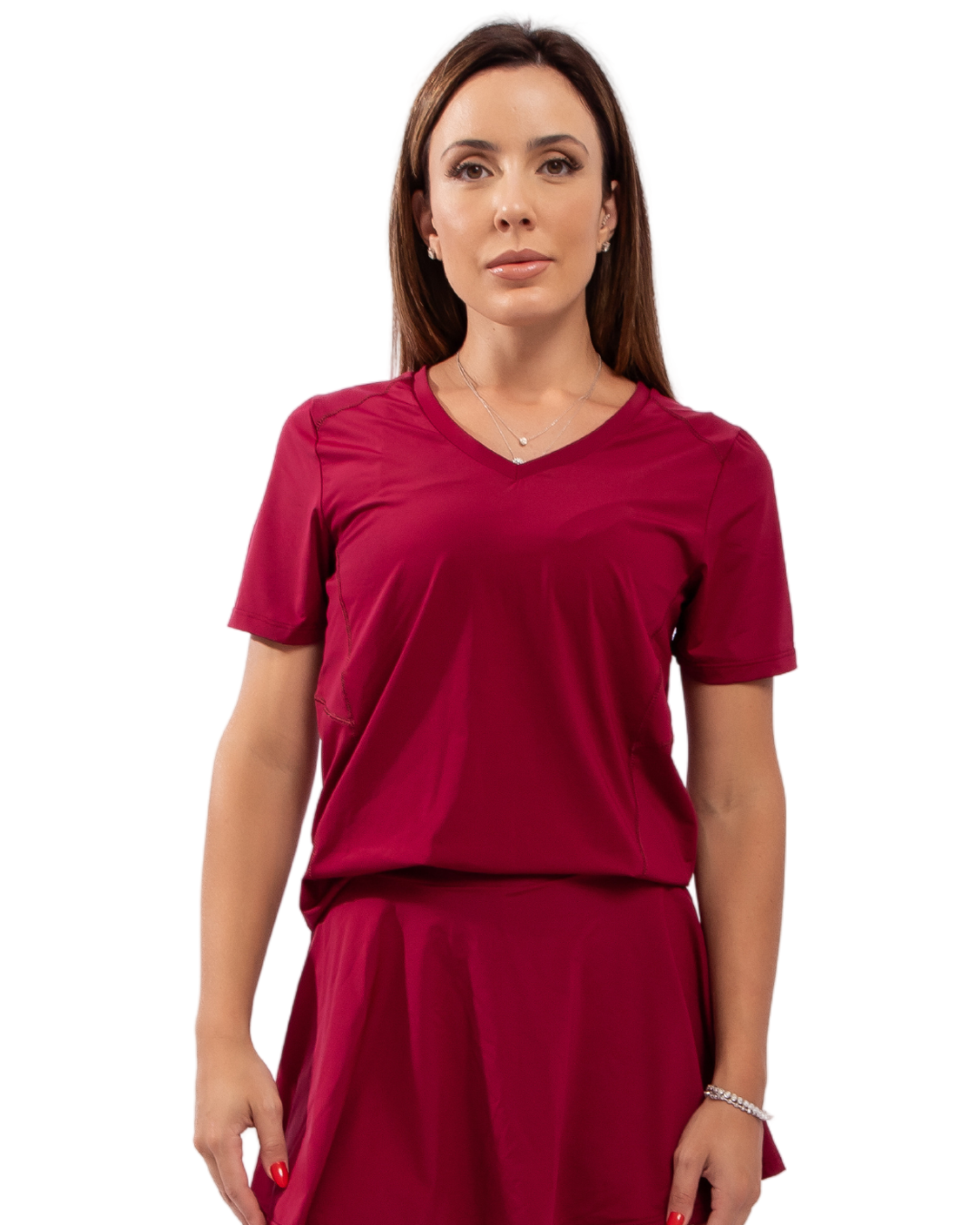 Blusa Nic - Cherry